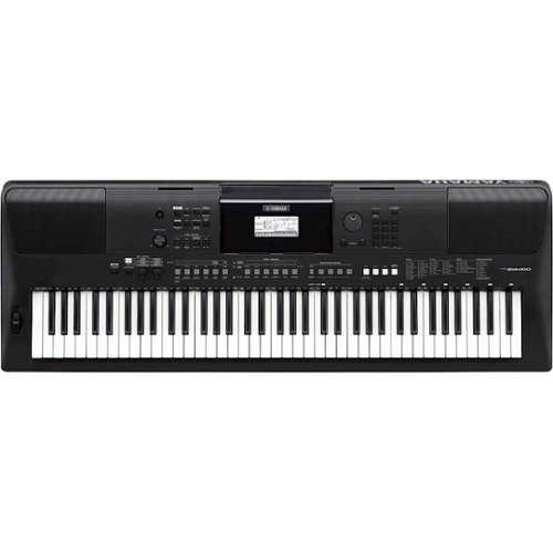 Yamaha - Portable Keyboard with 76 Keys - Black
