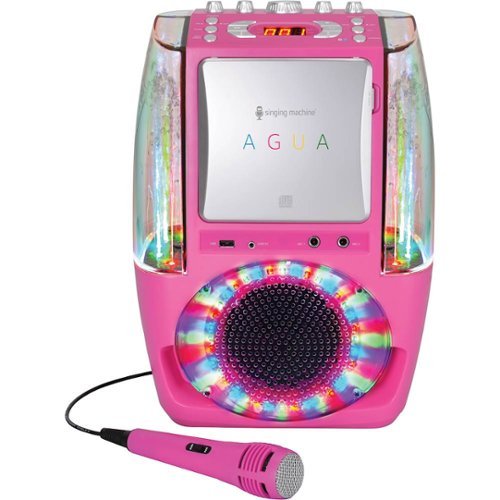 Singing Machine - CD+G Karaoke System - Pink
