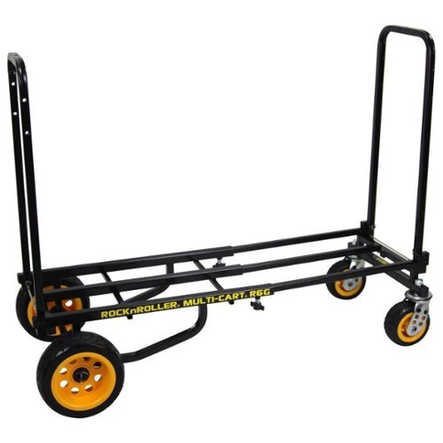 RockNRoller - Multi-Cart R6G Equipment Transporter - Black-Front_Standard 