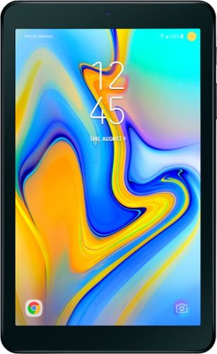  Samsung - Galaxy Tab A - 8.0&quot; - 32GB - Wi-Fi + 4G LTE AT&amp;T - Black