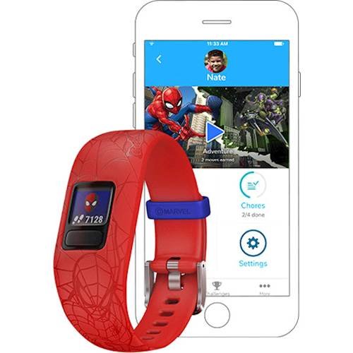 Garmin vívofit jr. 2 Activity Tracker for Kids - Marvel Spider-Man GLOBAL SHIPPING