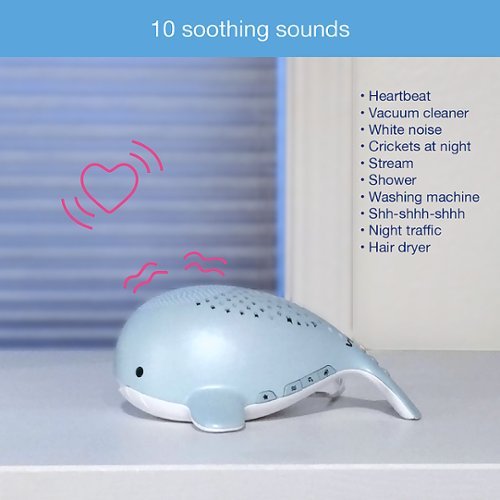 VTech Wyatt the Whale Storytelling Soother - Blue/White BUY IN EUROPE