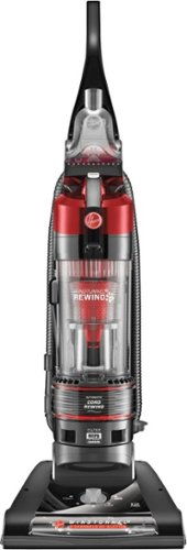  Hoover - WindTunnel 2 Rewind Pet Bagless Upright Vacuum - Red