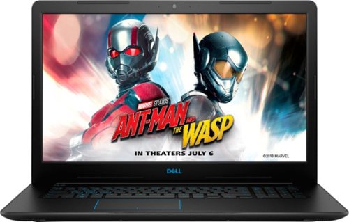 Dell - G3 17.3" Gaming Laptop - Intel Core i5 - 8GB Memory - NVIDIA GeForce GTX 1060 Max-Q - 1TB Hard Drive - Black-Front_Standard