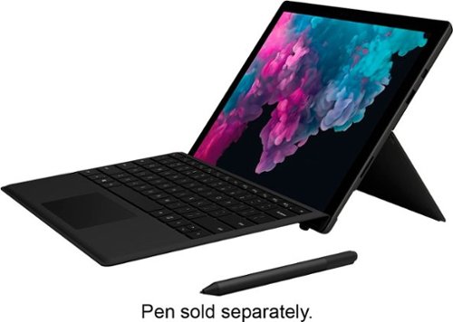  Microsoft - Surface Pro 6 - 12.3&quot; Touch Screen - Intel Core i5 - 8GB Memory - 256GB Solid State Drive - With Keyboard