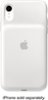 Apple - iPhone XR Smart Battery Case - White-Front_Standard 
