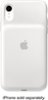 Apple - iPhone XR Smart Battery Case - White-Front_Standard