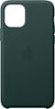 Apple - iPhone 11 Pro Leather Case - Forest Green-Front_Standard
