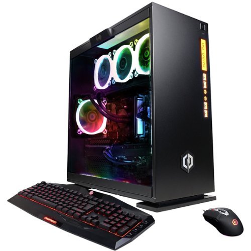 CyberPowerPC - Gamer Supreme Liquid Cool Gaming Desktop - Intel Core i7 - 16GB Memory - NVIDIA GeForce RTX 2080 - 3TB Hard Drive - Black-Front_Standard 