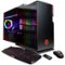 CyberPowerPC - Gaming Desktop - Intel Core i7-9700K - 16GB Memory - NVIDIA GeForce GTX 1660 Ti - 2TB HDD + 240GB SSD - Black-Front_Standard