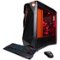 CyberPowerPC - Gaming Desktop - Intel Core i9-9900K - 32GB Memory - NVIDIA GeForce RTX 2080 Ti - 3TB HDD + 1TB SSD - Black-Front_Standard