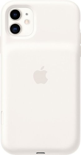 Apple - iPhone 11 Smart Battery Case - White-Front_Standard 