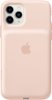 Apple - iPhone 11 Pro Smart Battery Case - Pink Sand-Front_Standard