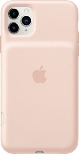 Apple - iPhone 11 Pro Max Smart Battery Case - Pink Sand-Front_Standard 