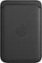 Apple - iPhone® Leather Wallet with MagSafe - Black-Front_Standard 