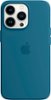 Apple - iPhone 13 Pro Silicone Case with MagSafe - Blue Jay-Front_Standard 