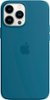 Apple - iPhone 13 Pro Max Silicone Case with MagSafe - Blue Jay-Front_Standard