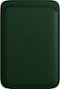 Apple - iPhone Leather Wallet with MagSafe - Sequoia Green-Front_Standard