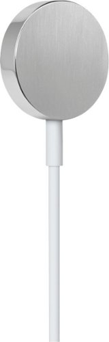3.3' Magnetic Charging Cable for Apple Watch - White-Angle_Standard