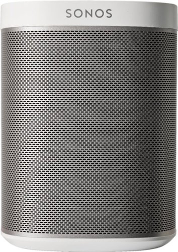  Sonos - Geek Squad Certified Refurbished PLAY:1 Wireless Speaker for Streaming Music - White