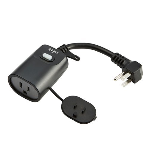 Geeni Wi-Fi Smart Plug - Black WORLDWIDE DELIVERY