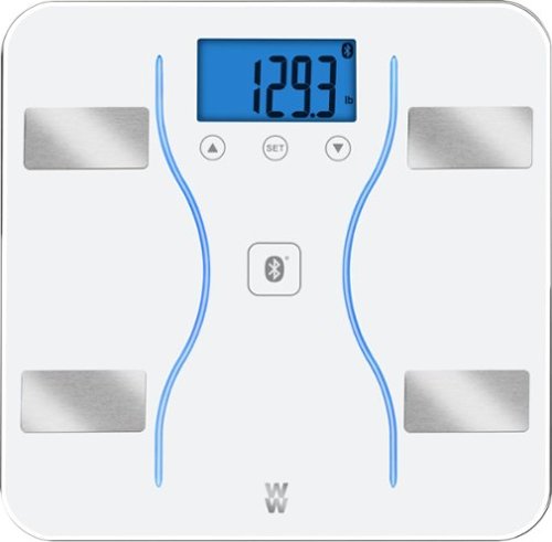 WW - By Conair Body Fat Monitor Scale - White
