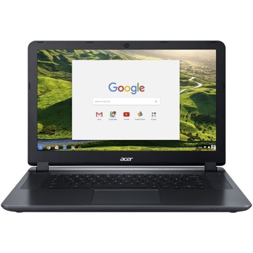 Acer - 15.6" Refurbished Chromebook - Intel Celeron - 4GB Memory - 32GB eMMC Flash Memory - Granite Gray-Front_Standard 
