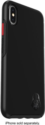 OtterBox - Symmetry Series Galactic Collection Darth Vader Case for Apple® iPhone® XS Max - Black-Angle_Standard 