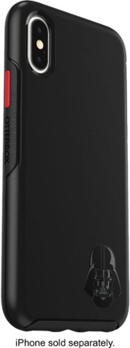  OtterBox - Symmetry Series Galactic Collection Darth Vader Case for Apple iPhone X and XS - Black