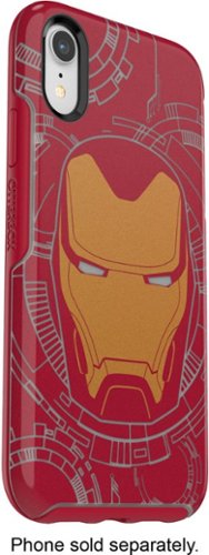 OtterBox - Symmetry Series Marvel Avengers Case for Apple iPhone XR - I Am Iron Man