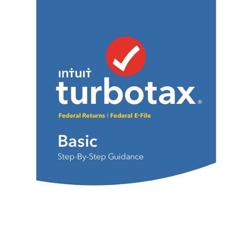 Intuit - Turbotax Basic Federal + E-File 2018 - Mac OS, Windows-Front_Standard 
