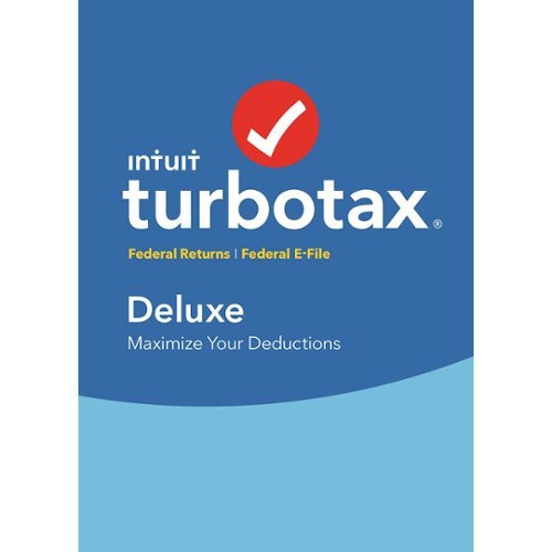  Intuit - TurboTax Deluxe Federal + E-File 2018 - Mac OS, Windows