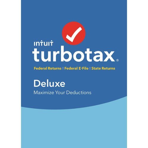 Intuit - TurboTax Deluxe Federal + E-File + State 2018