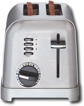 Cuisinart - Metal Classic 2-Slice Toaster - Stainless-Steel