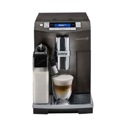 De'Longhi - PrimaDonna S De Luxe Espresso Machine - Metal-Front_Standard 