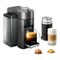 Nespresso - DeLonghi VertuoLine Evoluo Coffee Maker and Espresso Machine with Aeroccino Milk Frother and Centrifusion technology - Titan-Front_Standard