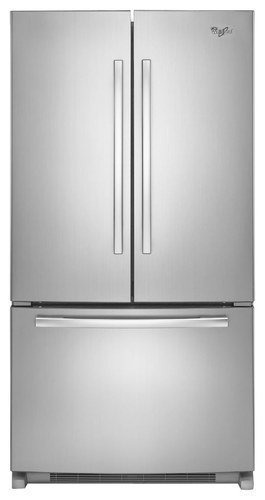  Whirlpool - 25.2 Cu. Ft. French Door Refrigerator - Stainless Steel