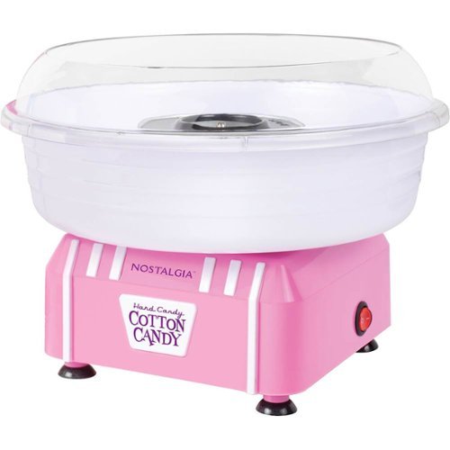Nostalgia - Hard & Sugar Free Cotton Candy Maker - Pink-Left_Standard 