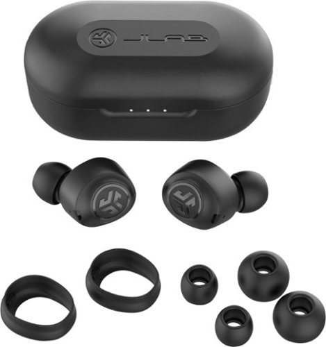 JLab JBuds Air True Wireless Earbud Headphones - Black GLOBAL SHIPPING