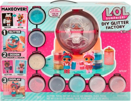 L.O.L. Surprise! DIY Glitter Factory Playset with Exclusive Doll