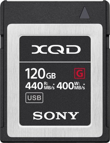 Sony - XQD-G Series Memory Card - 120GB