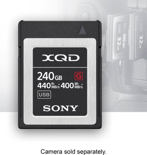 Sony G Series 240GB XQD Memory Card QDG240F/J - Best Buy