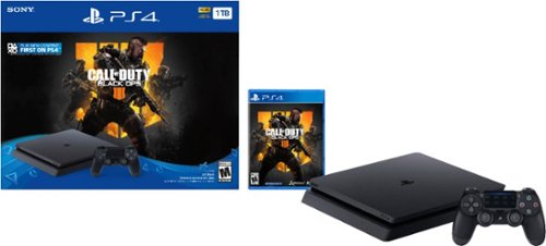  Sony - PlayStation 4 1TB Call of Duty: Black Ops 4 Console Bundle - Jet Black