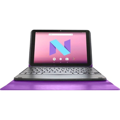 Visual Land - Prestige Elite 10QD - 10.1" - Tablet - 16GB - With Keyboard - Purple