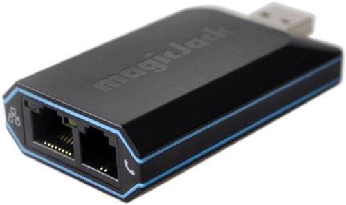 MagicJack HOME VoIP Telephone Adapter with 12 Months of Service - Black WORLDWIDE DELIVERY