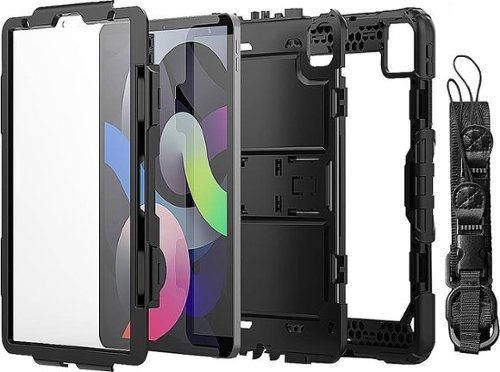 SaharaCase DEFENSE Heavy Duty Case for Apple iPad Air 10.9 (4th Generation 2020 and 5th Generation 2022) - Black SHOP ONLINE