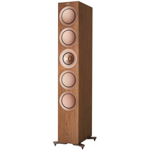 KEF - R11 Series Passive 3-Way Floor Speaker (Each) - Walnut