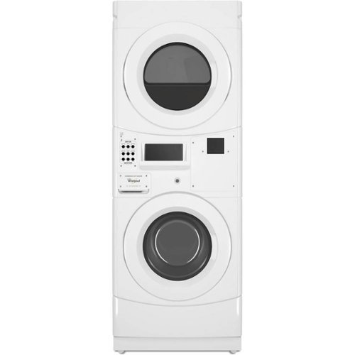 Photos - Washing Machine Whirlpool  3.1 Cu. Ft. Front Load Washer and 6.7 Cu. Ft. Gas Dryer with S 
