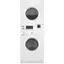 Front. Whirlpool - 3.1 Cu. Ft. Front Load Washer and 6.7 Cu. Ft. Gas Dryer with Space Saving Configuration - White.