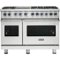 Viking - VGR Freestanding 7-Series Gas 48"W Range - Stainless Steel-Front_Standard